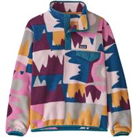 Patagonia Youth Lightweight Snap-T Pullover - Frontera / Marble Pink (FAPI)