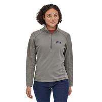 Patagonia Women's Micro D 1/4 Zip - Feather Grey (FEA)